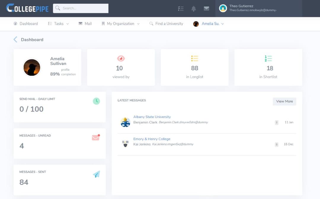 Smarthlete - Your Recruiting Process on Smarthlete