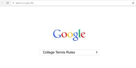 College Tennis Rules - Dual Match Formats